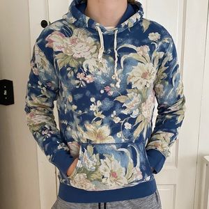 RARE Polo Ralph Lauren floral hoodie